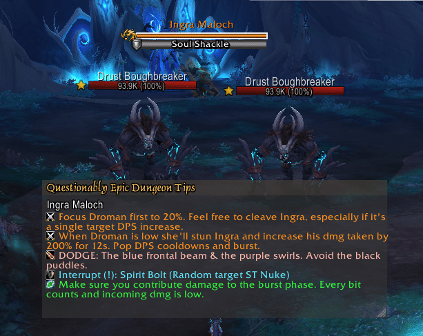 QE Dungeon Tips